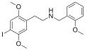 2C-I-NBOMe skeletal structure