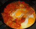 Shakshoka, a popular Libyan breakfast