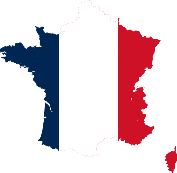 File:France Flag Map.svg