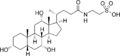 Taurocholic acid structure