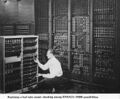 ENIAC changing a tube