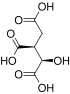 Isocitric acid structure