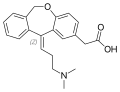 Chemical structure of Olopatadine