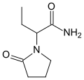Etiracetam structure