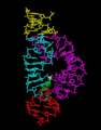 Hammerhead ribozyme ribbons