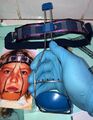 Orthodontic face mask reverse-pull headgear (Tübinger model)