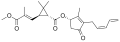Pyrethrin II 2D Skeletal
