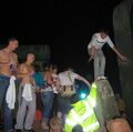 Public intoxication at Stonehenge