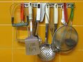 Various kitchen utensils