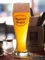 Augustiner Weissbier in a Munich pub