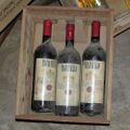 A bottle of Tignanello, a wine known for its aging potential
