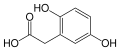 Homogentisic acid structure