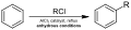 Friedel-Crafts alkylation diagram