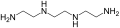 Triethylenetetramine chemical structure