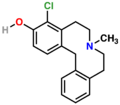 4-Chloro-7-methyl-5,6,7,8,9,14-hexahydrodibenz-d,g-azecin-3-ol
