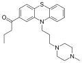 Chemical structure of Butaperazine