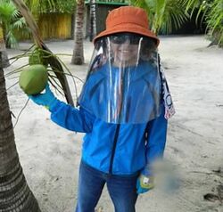 XP Child in UV-protective Clothing