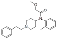 2-Methylmethoxyacetylfentanyl structure