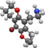 Molecular model of 2C-B-BUTTERFLY