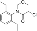 Chemical structure of alachlor