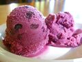 Blueberry Frozen Yoghurt