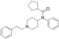 Cyclopentylfentanyl Structure