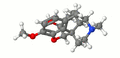 Dihydrocodeine 3D animation