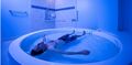 A floatation device used for relaxation and therapy.